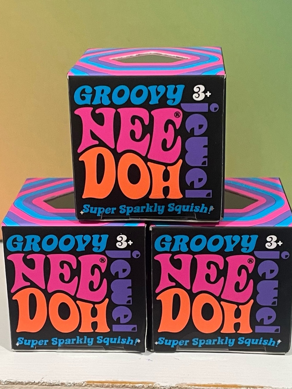 NeeDoh Teenie Groovy Jewel Bundle